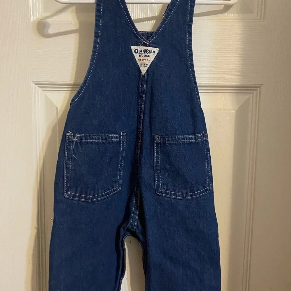 Vintage Oshkosh B’Gosh Denim Bib Overalls